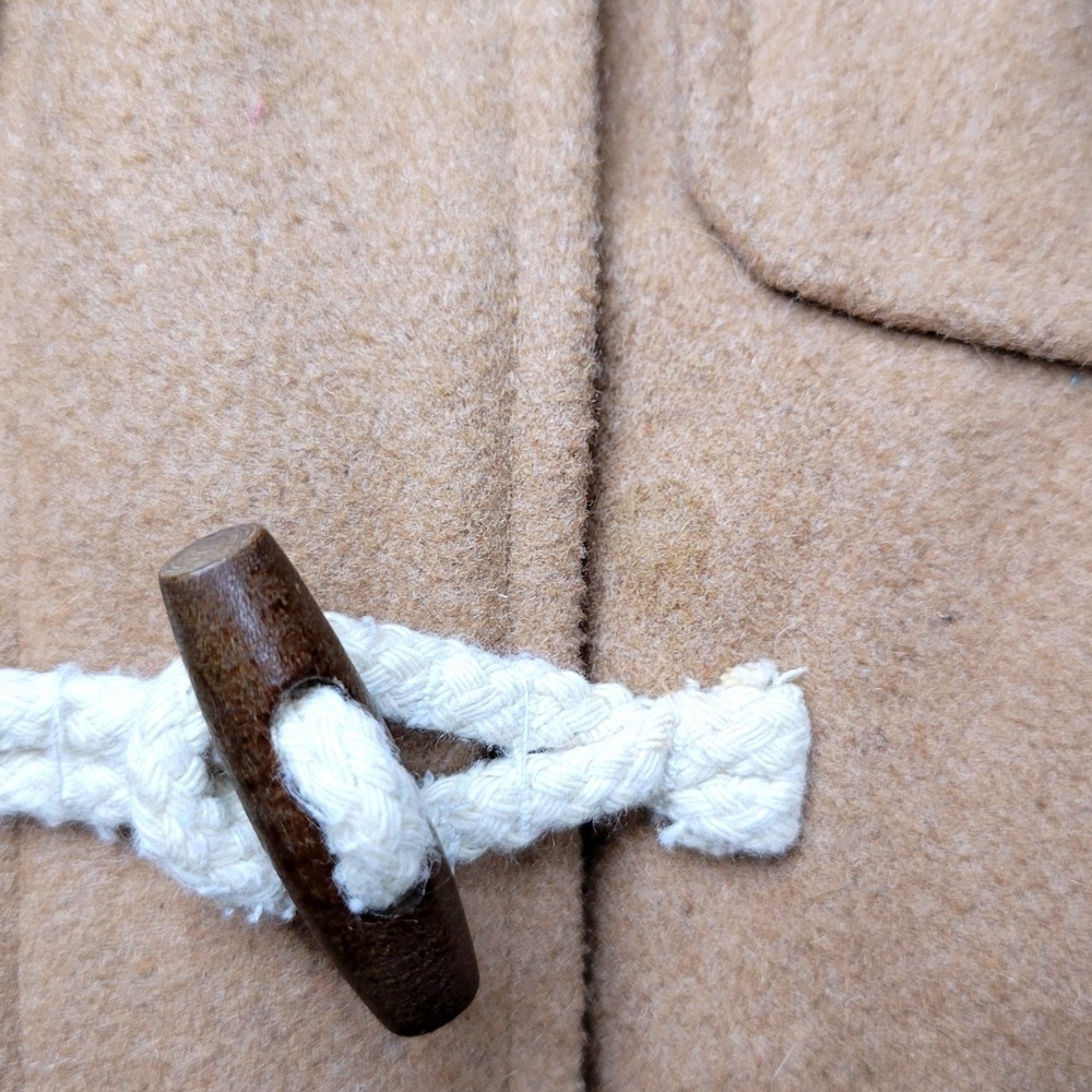 Boden Wool Toggle Coat Coastal Nautical Fisherman Hooded Jacket Kids 15-16Y - Picture 4 of 16